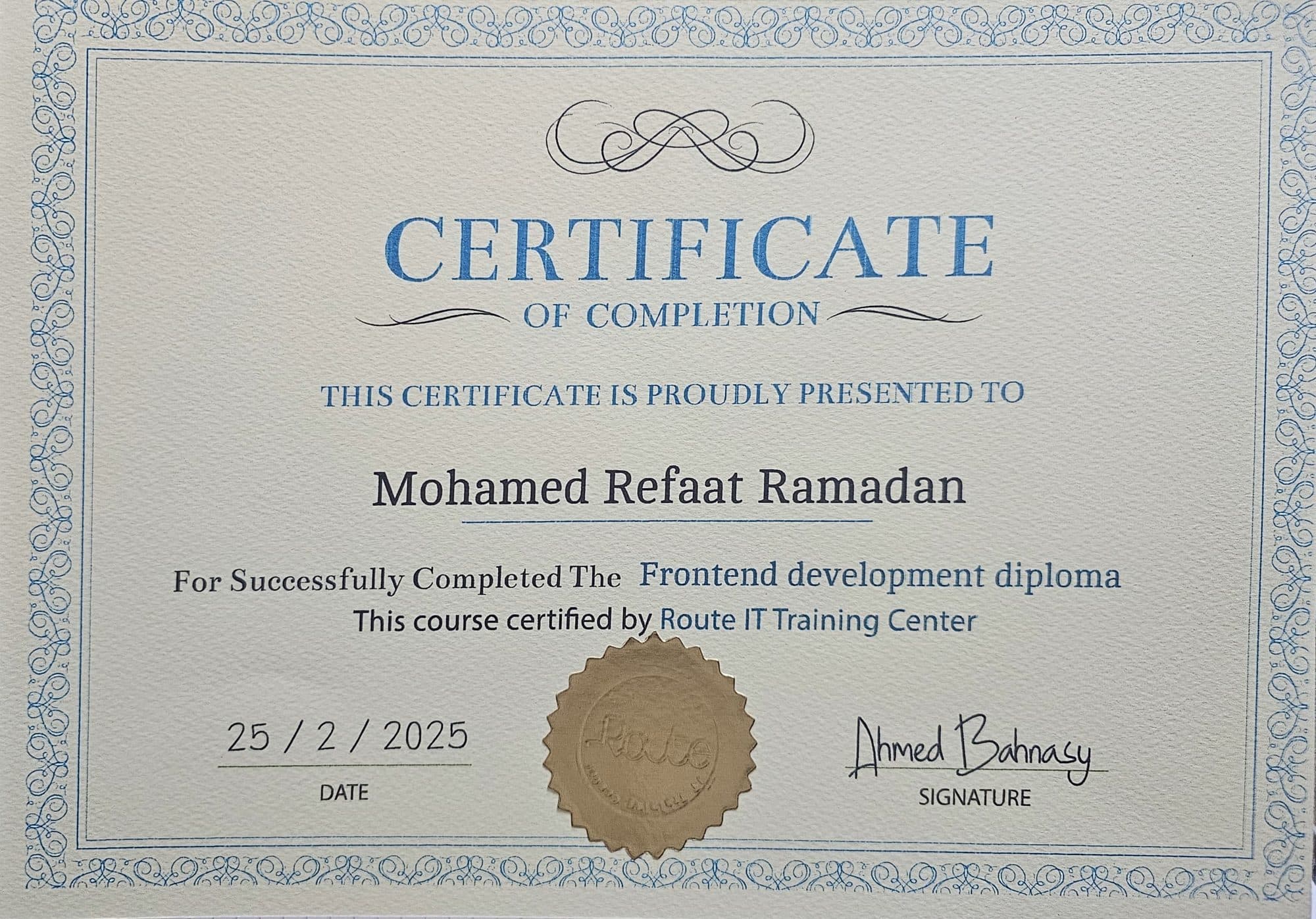 دبلومة تطوير الواجهات الأمامية